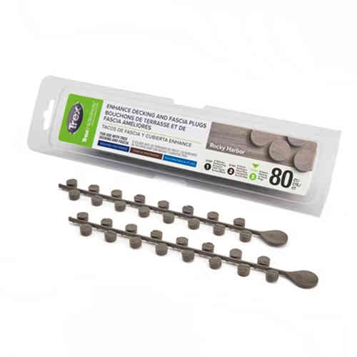 Main 1 - Trex Enhance® Decking and Fascia Plugs Rocky Harbor - 80 count/pack - Arlington Coal & Lumber