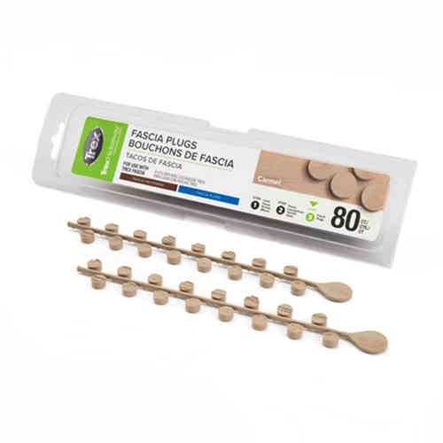 Main 1 - Trex® Fascia Plugs Carmel - 80 count/pack - Arlington Coal & Lumber