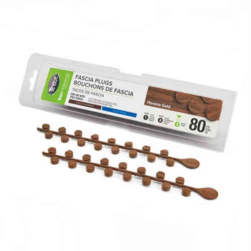 Trex® Fascia Plugs Havana Gold - 80 count/pack - Arlington Coal & Lumber
