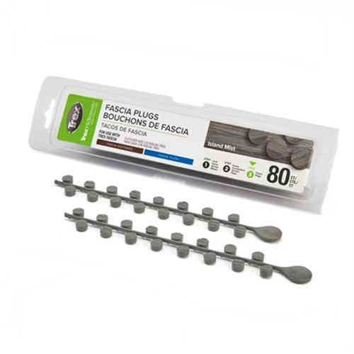Trex® Fascia Plugs Island Mist - 80 count/pack - Arlington Coal & Lumber