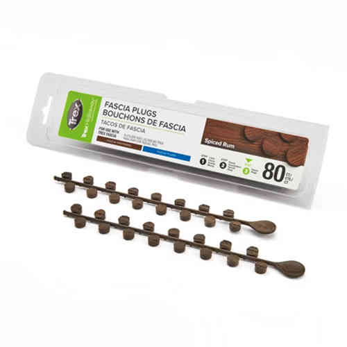 Trex® Fascia Plugs Spiced Rum - 80 count/pack - Arlington Coal & Lumber