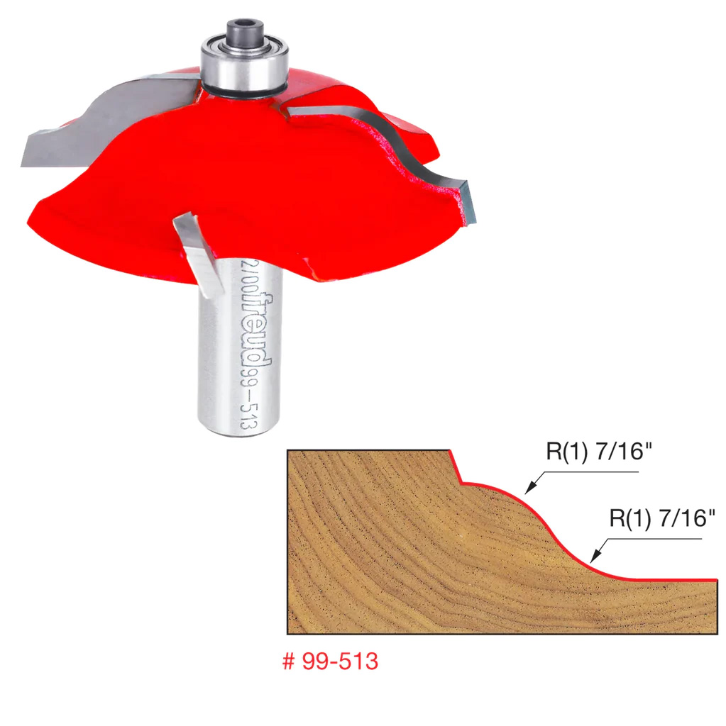 Main 4 - FREUD 99-513 ROUTER BIT RAISED PANEL - Arlington Coal & Lumber