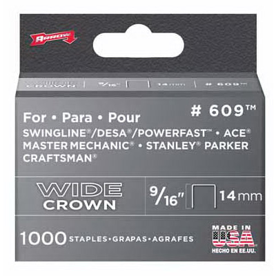 60930 WIDE STAPLES9/16 1000/BX - Arlington Coal & Lumber