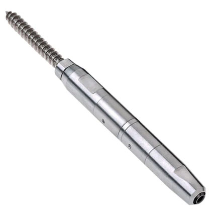 Main 1 - FEENEY CABLE-RAIL 1/8" SS QUICK CONNECT LAG TURN-BUCKEL SWIVEL (#9910) - Arlington Coal & Lumber