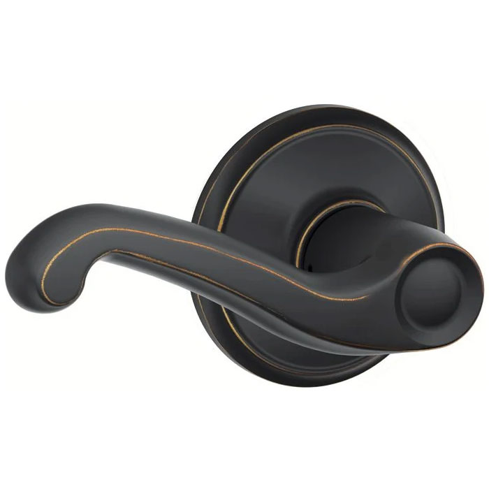 Main 1 - SCHLAGE FLARE PASSAGE KNOB AGED BRONZE F10 FLA 716 - Arlington Coal & Lumber