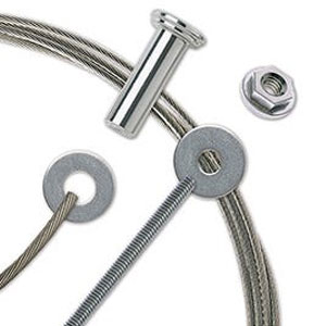 Main 1 - FEENEY 1/8 X 25' SS CABLE-RAIL KIT WOOD ASSEMBLY - NO CAPS - Arlington Coal & Lumber