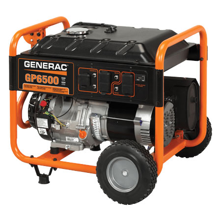 Main 1 - GENERAC 6500 WATT PORTABLE GENERATOR - Arlington Coal & Lumber