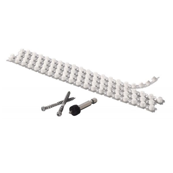 Main 1 - BOX CORTEX 2" WHITE COLLATED KLEER TRIM SCREWS (250 LF) (375 SCREWS; 400 PLUGS) - Arlington Coal & Lumber
