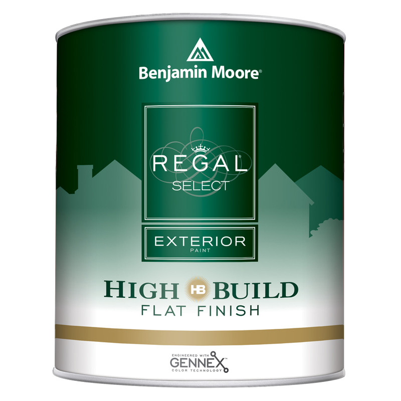 Main 1 - BENJAMIN MOORE REG SEL EXT HB N400-4X FLAT GAL - Arlington Coal & Lumber