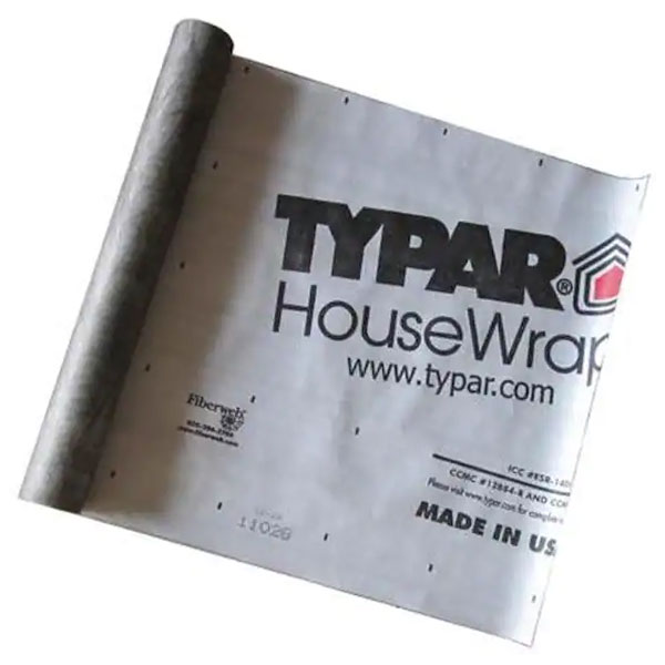 Main 1 - TYPAR 9' X 100'  HOUSE WRAP [40 RL/UNIT)] - Arlington Coal & Lumber