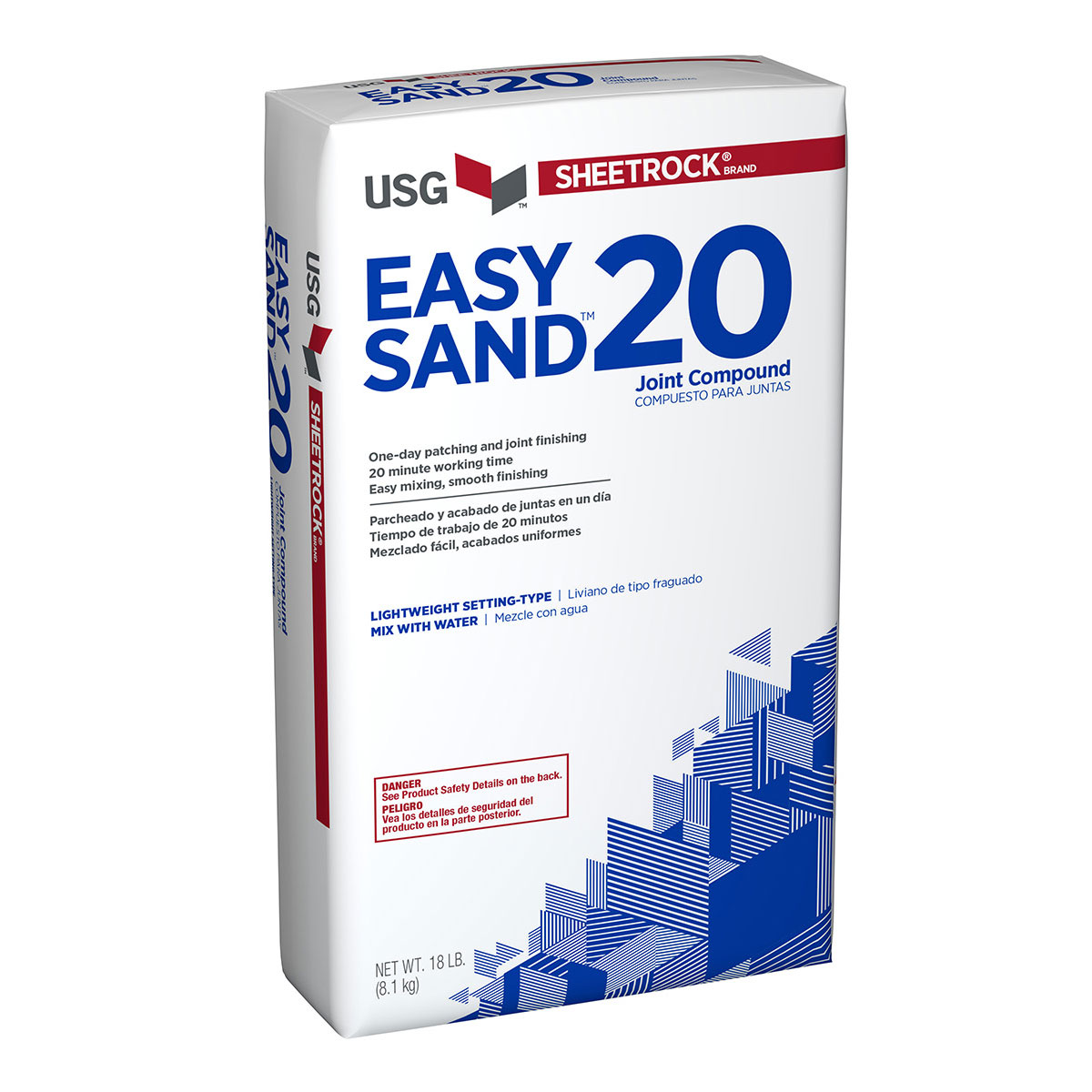 Main 1 - 18# USG E-Z SAND 20 SETTING TYPE COMPOUND - Arlington Coal & Lumber
