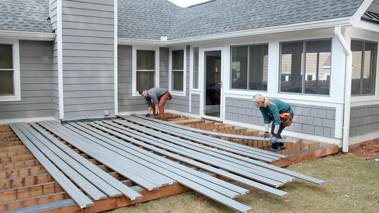 Installing Trex Composite Decking