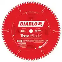 Main 2 - DIABLO 10" X 72TH TREX SAW BLADE (D1072CD) - Arlington Coal & Lumber