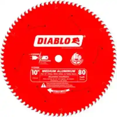 DIABLO 10" X 80TH BLADE NON-FEROUS PLST (D1080N)  - Arlington Coal & Lumber