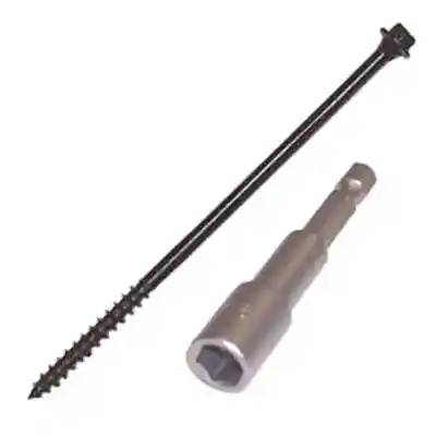 PACK (12) 8" TIMBERLOK HEAVY DUTY WOOD SCREW - Arlington Coal & Lumber