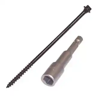 Main 2 - PACK (12) 8" TIMBERLOK HEAVY DUTY WOOD SCREW - Arlington Coal & Lumber