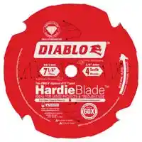 Main 2 - DIABLO 7-1/4" X 4TH PCD FIBER CEMENT SAW BLADE (D0704DH) - Arlington Coal & Lumber