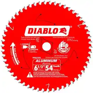 Main 2 - DIABLO 6-1/2" X 54TH ALUMINUM SAW BLADE (D0654N) - Arlington Coal & Lumber
