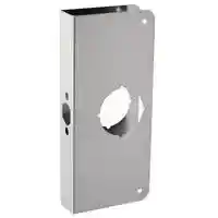 Main 1 - DOOR REINFORCER 4"WX9"L BR NKL - Arlington Coal & Lumber