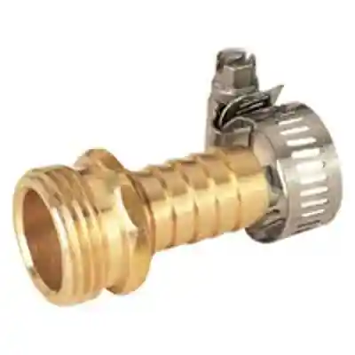 BRASS M HOSE END REPAIR5/8 - Arlington Coal & Lumber