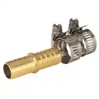 Main 1 - BRASS HOSE MENDER 5/8 W/CLAMPS - Arlington Coal & Lumber