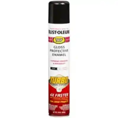 TURBO SPRAY PAINT BLACK 24OZ - Arlington Coal & Lumber