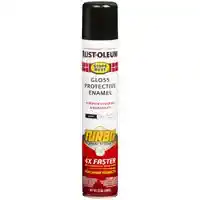Main 1 - TURBO SPRAY PAINT BLACK 24OZ - Arlington Coal & Lumber