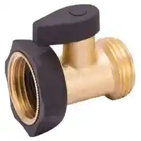 Main 1 - BRASS GARDEN HOSE SHUT OFF - Arlington Coal & Lumber