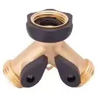 Main 1 - BRASS Y CONNECTOR W/SHUT OFF - Arlington Coal & Lumber