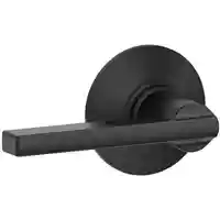Main 1 - SCHLAGE F10VLAT622 PASSAGE LATITUDE LEVER MATTE BLACK ** VISUAL PACK ** - Arlington Coal & Lumber