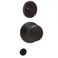 Main 1 - SCHLAGE B60NV622 SINGLE CYLINDER DEADBOLT MATTE BLACK ** VISUAL PACK ** - Arlington Coal & Lumber