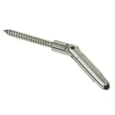 FEENEY CABLE-RAIL 1/8" SS QUICK CONNECT PIVOT LAG BOLT FITTING (#9915DL-PKG) - Arlington Coal & Lumber