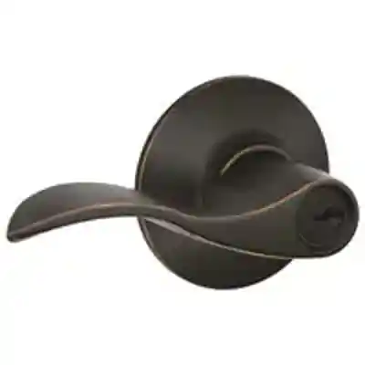 ACCENT ENTRY LEVER K4 A BRONZE - Arlington Coal & Lumber