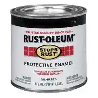 Main 1 - PAINT RUST OBS FLAT BLK 1/2PT - Arlington Coal & Lumber