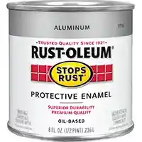 Main 1 - PAINT RUST OBS ALUM MET 1/2PT - Arlington Coal & Lumber