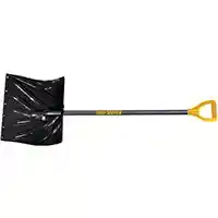 Main 1 - 1627200 18IN POLY COMBO SNOW SHOVEL STRAIGHT HANDLE D-GRIP TRUE TEMPER  - Arlington Coal & Lumber
