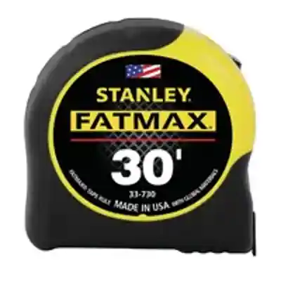 STANLEY 1-1/4"  FAT MAX RULE TAPE 30 FT. (33-730) - Arlington Coal & Lumber
