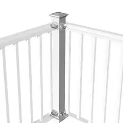 RDI TITAN PRO 36" CORNER POST VINYL SLEEVE, GALV STRUCT (73018660) - Arlington Coal & Lumber