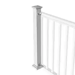 Main 1 - RDI TITAN PRO 36" END POST KIT VINYL SLEEVE, GALV STRUCT (73018662) - Arlington Coal & Lumber