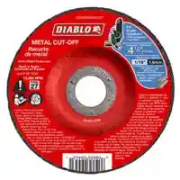 Main 2 - DIABLO DBD045063701F CUT-OFF WHEEL, ALUMINUM OXIDE, 4-1/2 IN DIA - Arlington Coal & Lumber