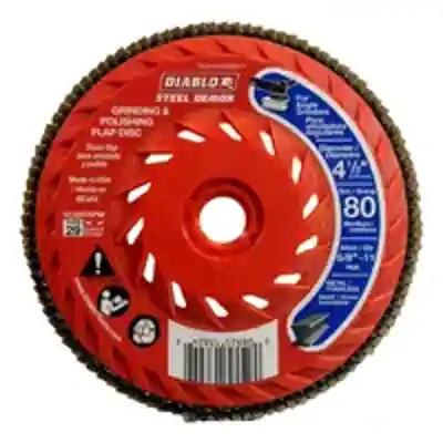 DISC FLAP INTEGRATD HUB 80GRIT - Arlington Coal & Lumber