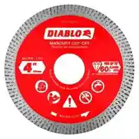 Main 1 - DIABLO 4" DMND CUT-OFF CONT RIM DISC - Arlington Coal & Lumber