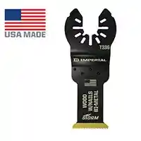 Main 2 - IBOAT336-1 IMPERIAL BLADE 1-1/4" WOOD/NAIL TITANIUM 1-PK - Arlington Coal & Lumber