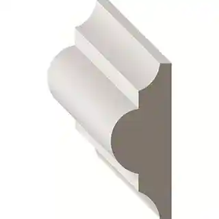 Main 1 - 8171 PFJ 11/16" X 1-3/4" ASTRAGAL MOULDING JESSO FINISH 16 FT. - Arlington Coal & Lumber