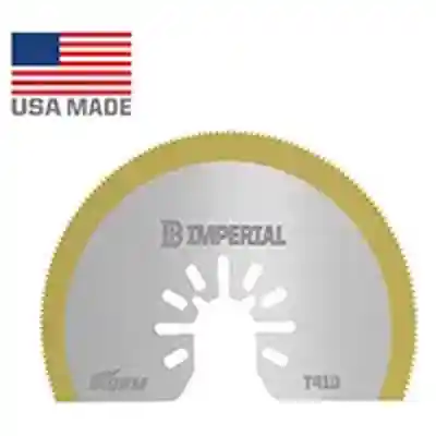 IBOAT410-1 IMPERIAL BLADE 3-1/8" SEGMENT HSS TITANIUM 1-PK - Arlington Coal & Lumber