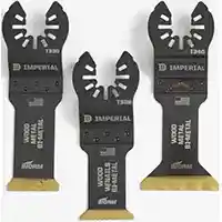 Main 2 - IBOATV-3 IMPERIAL BLADE TITANIUM VARIETY 3-PACK - Arlington Coal & Lumber