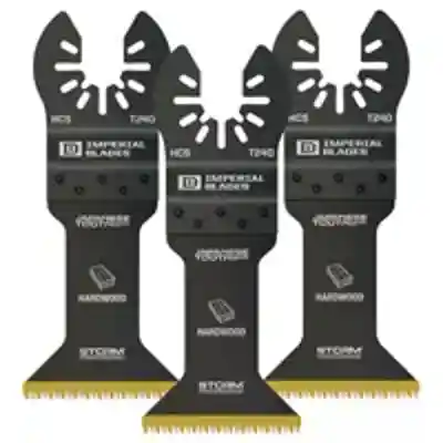 IBOAT240-3 IMPERIAL BLADE 1-1/4" TITANIUM PRECISION WOOD 3-PK - Arlington Coal & Lumber