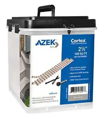 BX CORTEX 2-1/2" SLATE GRAY TIMBERTECH "HARVEST" DECK SCREW COLLATED (100 SQFT) - Arlington Coal & Lumber