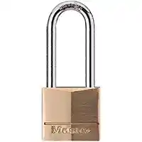 Main 1 - PADLOCK BRASS 2IN VERT CLR K/D - Arlington Coal & Lumber