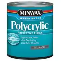 Main 1 - FINISH POLYCRYLIC WTR SATIN 1/2PT - Arlington Coal & Lumber